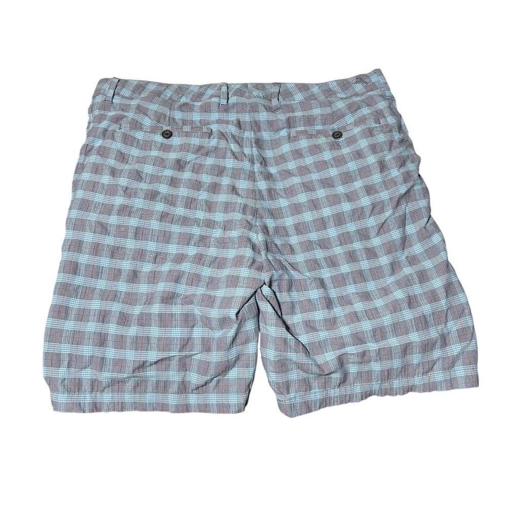 Tommy Bahama Men's Shorts 36 Plaid Stretch Nylon Spandex Golf Casual
